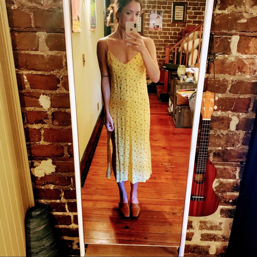 Reformation Crimini Slip Dress